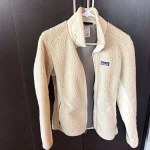 Patagonia Women's Cream Teddy Jacket